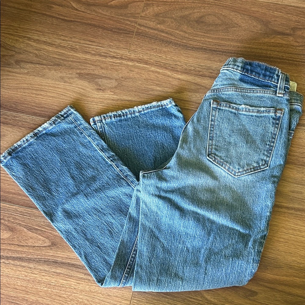 Abercrombie & Fitch Blue Flare Jeans - Picture 3 of 6